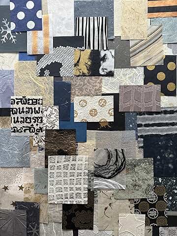 Winter Solace Mulberry Paper Scrap Pack with 100 Pieces