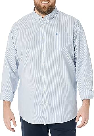 Men's Classic Fit Long Sleeve Comfort Flex Shirt