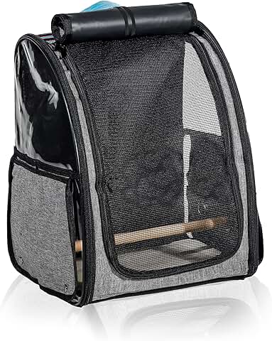 Bird Carrier Backpack for Travel and Safety