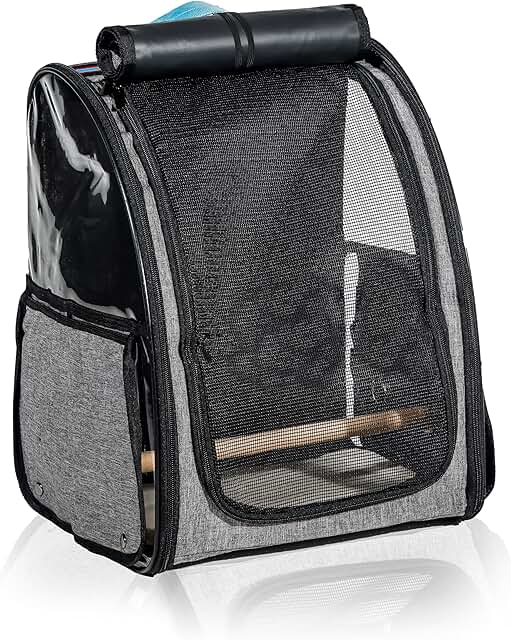 Bird Carrier Backpack for Travel and Safety