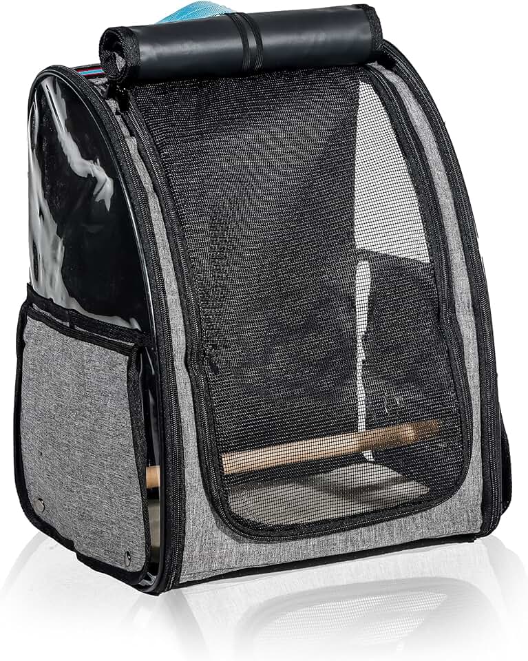 Bird Carrier Backpack for Travel and Safety