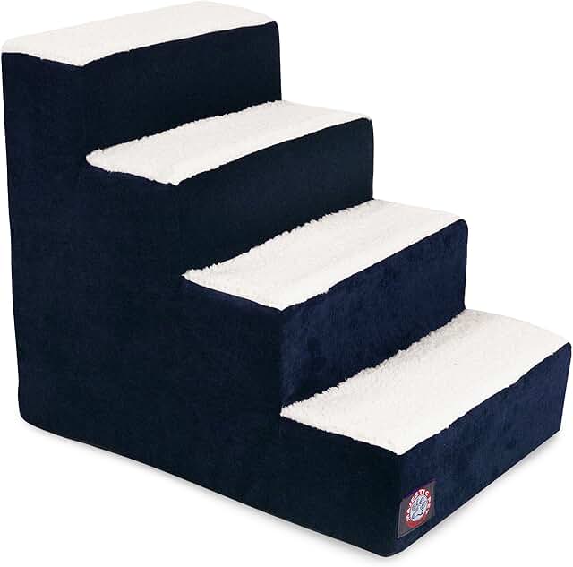 Soft Sherpa Pet Stairs for Dogs and Cats
