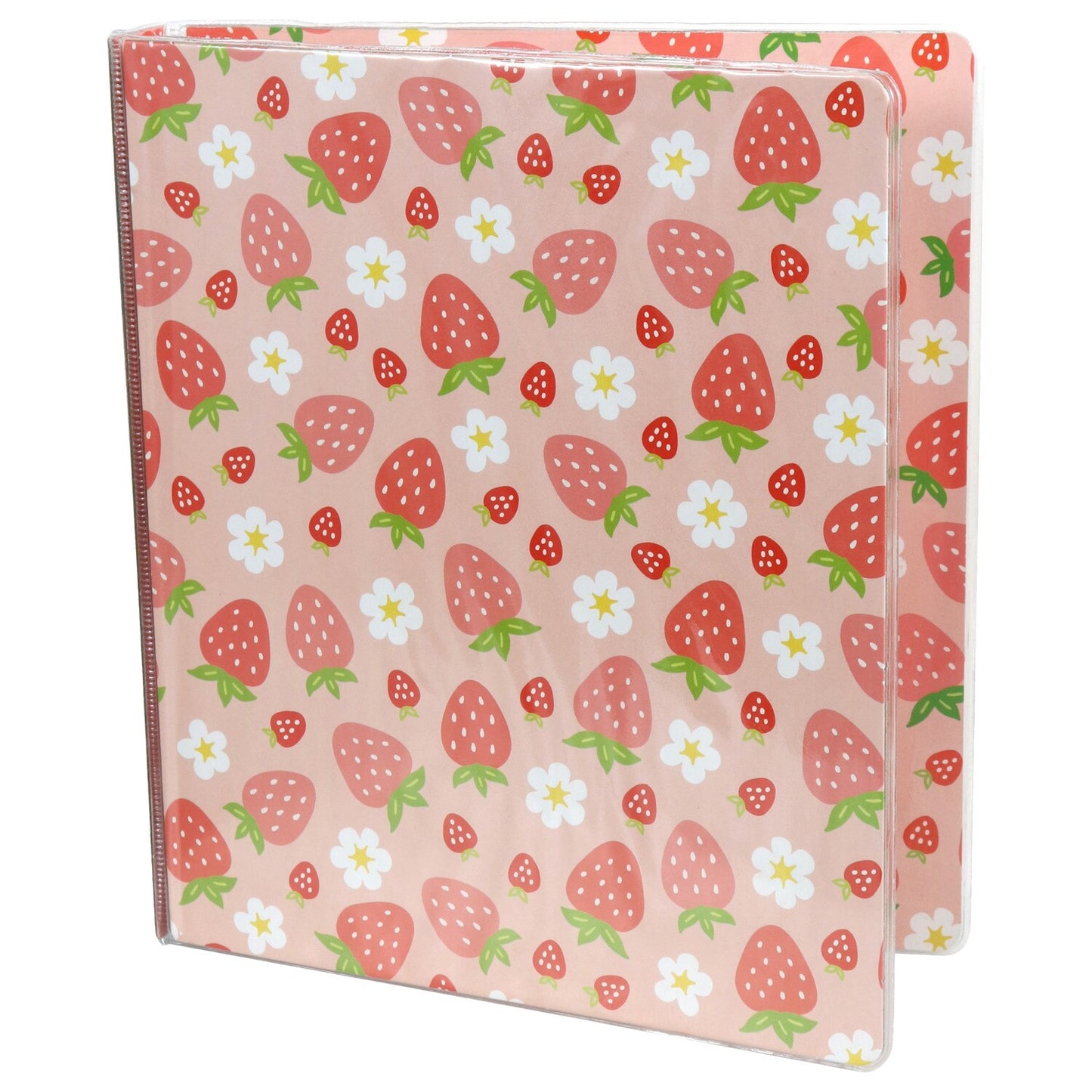 Jot 3-Ring Binders with Printed Vinyl Covers, 1 in. (Pack of 24)