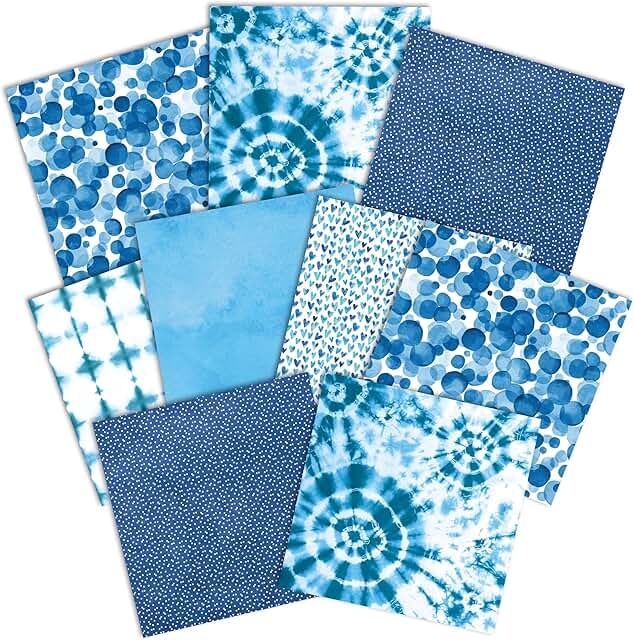 12x12 Decorative Double-Sided Paper Pack for Crafts