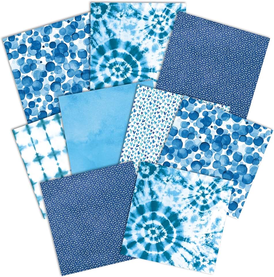 12x12 Decorative Double-Sided Paper Pack for Crafts