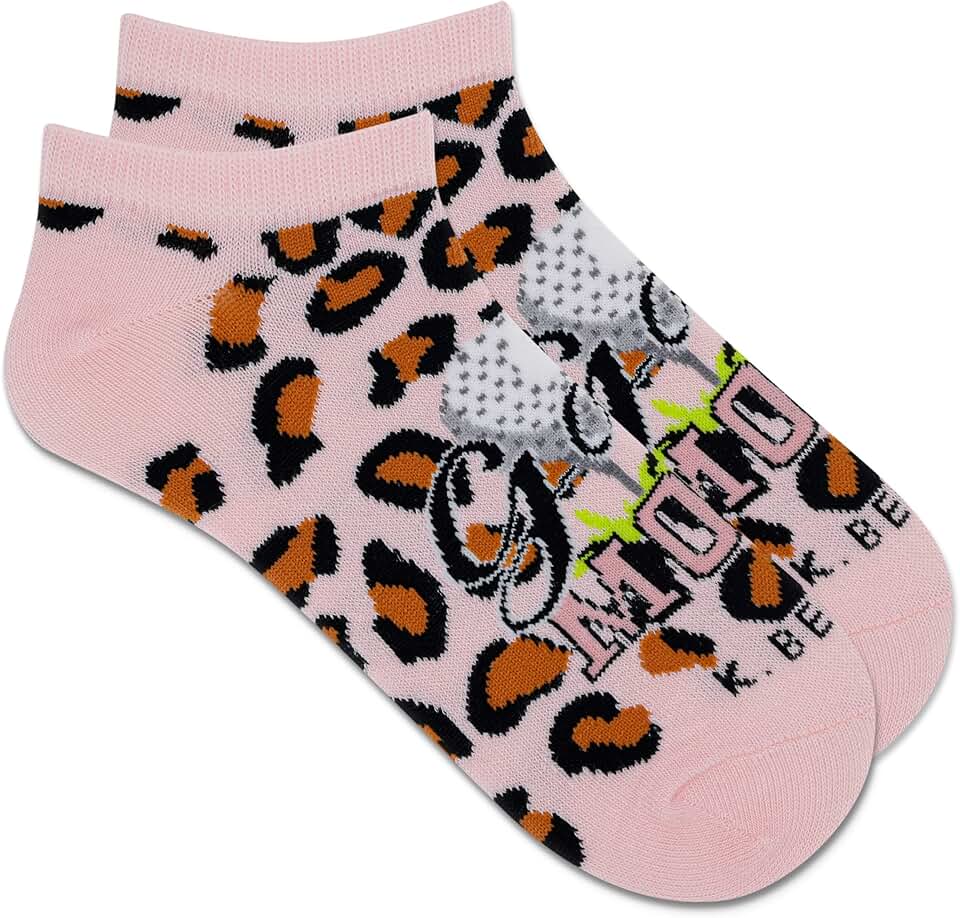 Fun Sport and Drink Low Cut Socks for Women