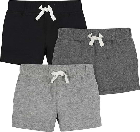 Baby Boys Toddler Knit Shorts Pack
