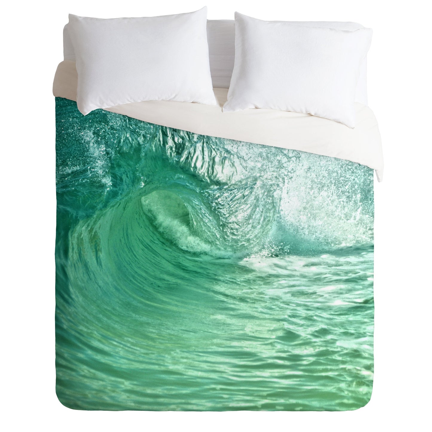 Lisa Argyropoulos Within The Duvet Set with Pillow Sham, Twin, Green