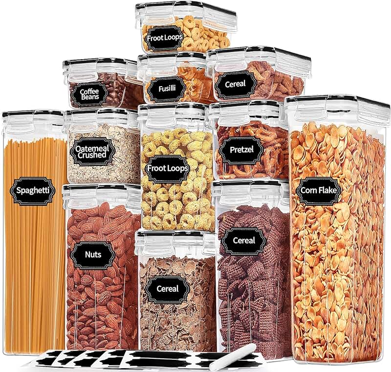 12-Piece Airtight Food Storage Containers with Lids