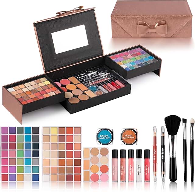 Teen Girls Bronze Makeup Kit for Beginners
