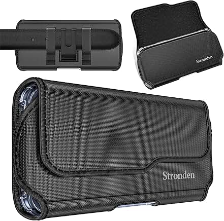 Durable Nylon Holster for iPhone 11 to 16 Max