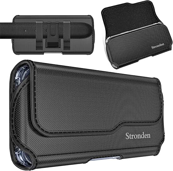 Durable Nylon Holster for iPhone 11 to 16 Max