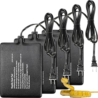4-Pack 6x8 Inch Reptile Heating Pads for Tanks