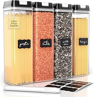 4-Piece Airtight Food Storage Container Set