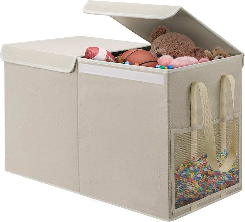 Grey 5-Compartment Silverware Tray with Lid