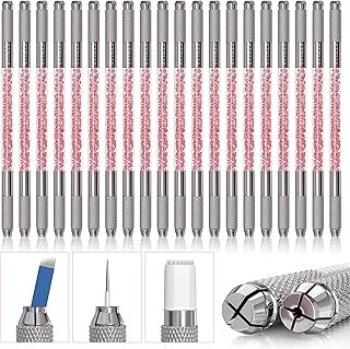 20-Piece Double Sided Microblading Pen Kit for Eyebrows