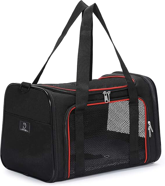 Soft Pet Carrier for Cats and Dogs, Airline Approved