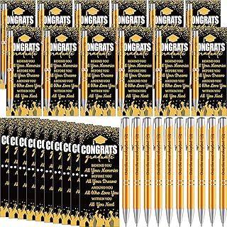 24 Graduation Pen Sets with Greeting Cards