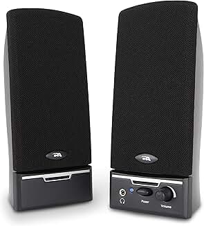 Full Stereo Computer Speakers with Easy Controls