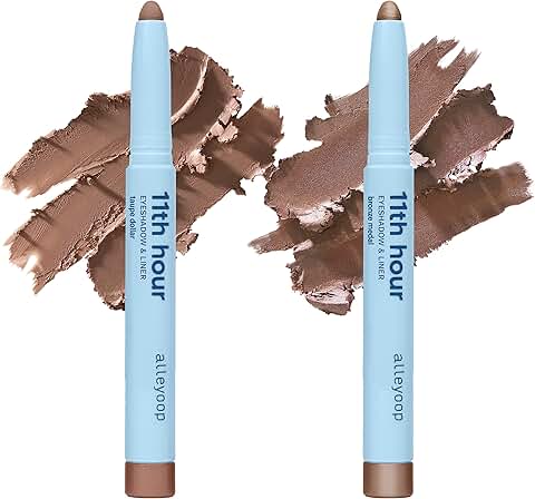 11th Hour Cream Eyeshadow Sticks Bundle in Taupe and Bronze