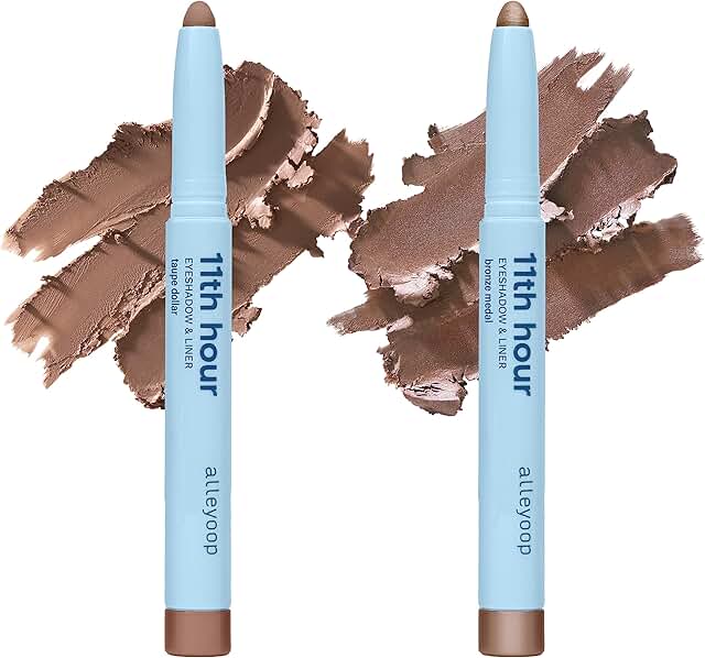11th Hour Cream Eyeshadow Sticks Bundle in Taupe and Bronze