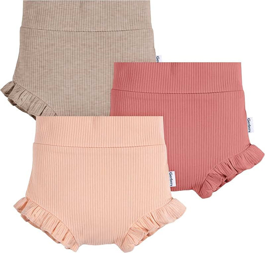 Three-Pack of Bubble Shorts for Baby Girls