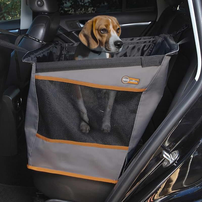 Dog Car Seat for Medium Pets with Waterproof Fabric