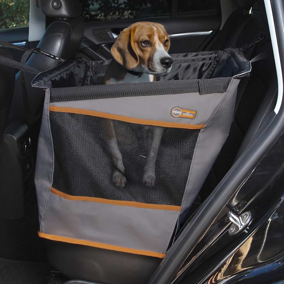 Dog Car Seat for Medium Pets with Waterproof Fabric