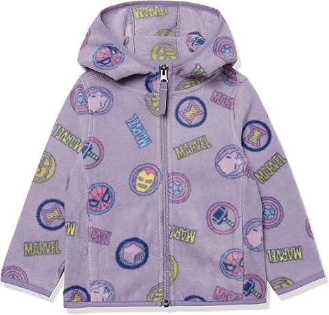 Girls' and Toddlers' Polar Fleece Full-Zip Hoodie