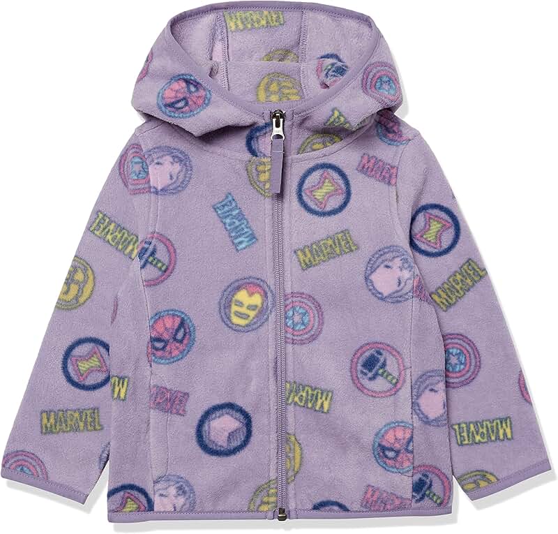 Girls' and Toddlers' Polar Fleece Full-Zip Hoodie
