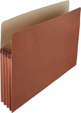 25-Pack Letter Size Expanding File Folders