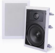Pair of 150W 5.25-inch in-wall stereo speakers