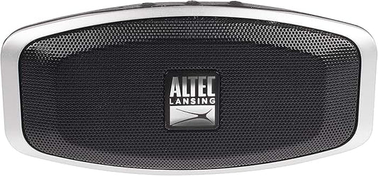 Waterproof portable Bluetooth speaker with 6-hour battery