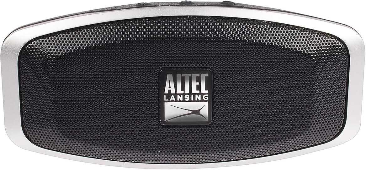 Waterproof portable Bluetooth speaker with 6-hour battery