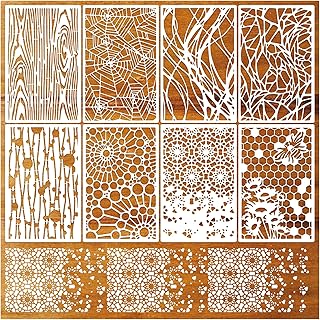 8 Reusable Craft Stencils for Texture and Layering