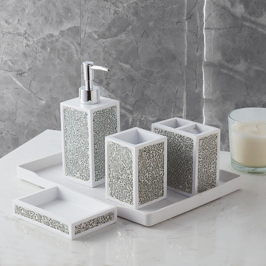 Bathroom Accessories Sets Unique s Modern Clic Cont rary Decorative Beautiful Designs Bath Shower Tub Dcor, 4 Piece,