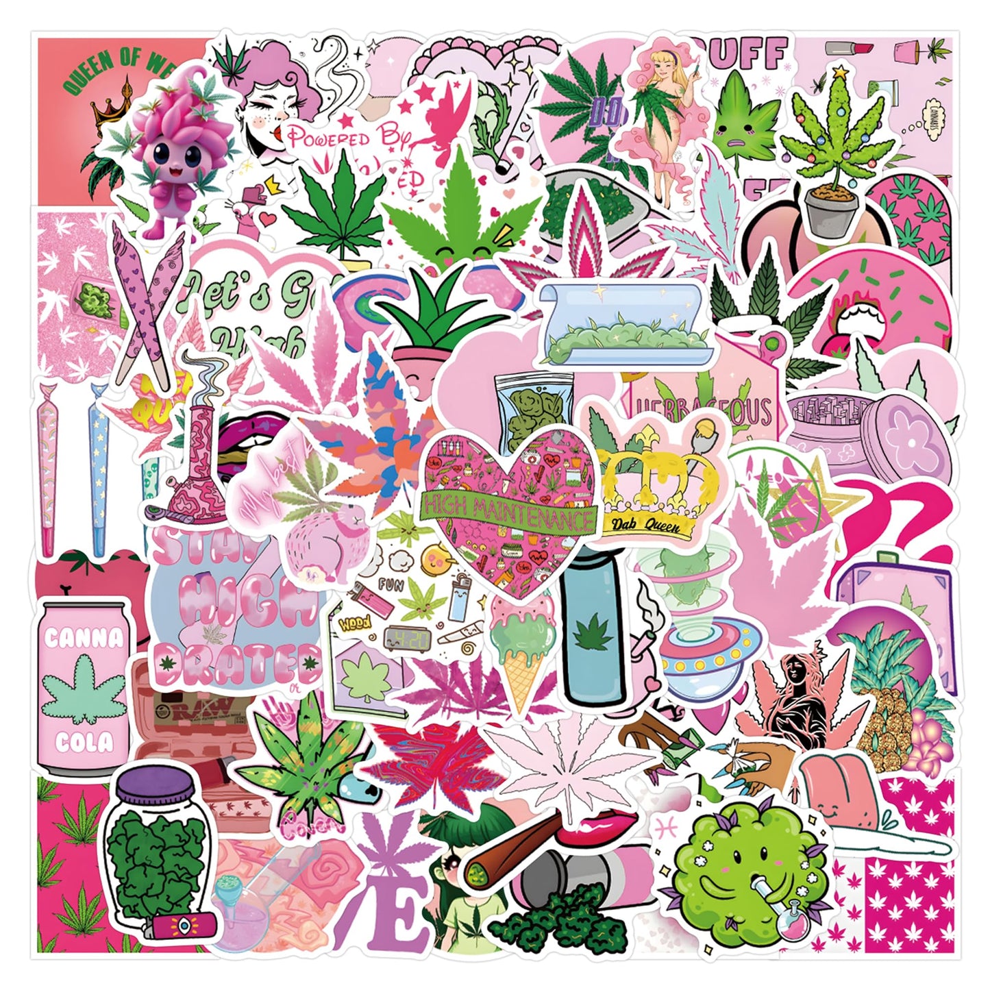 110 Plant Stickers for Decor and DIY