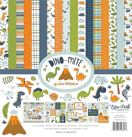 Dino-Mite 12x12 Echo Park Collection Kit