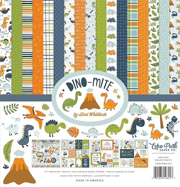 Dino-Mite 12x12 Echo Park Collection Kit