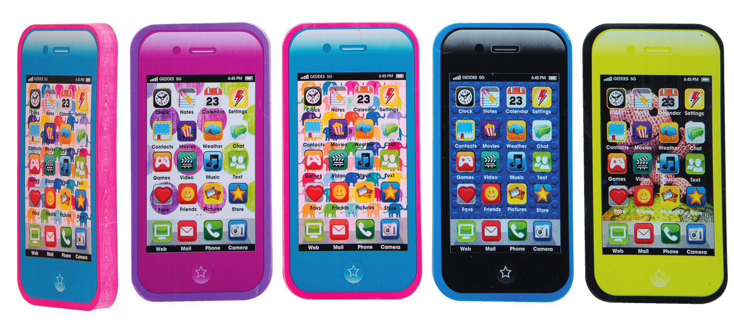 Pack of 24 Life-Size Smartphone Erasers