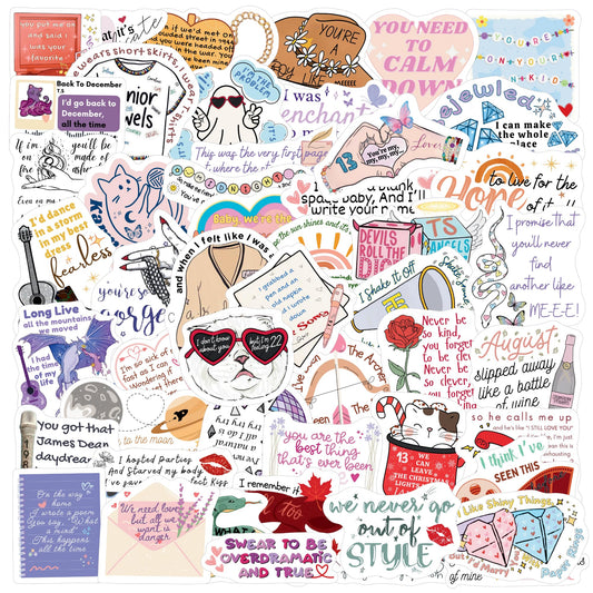 50 Inspirational Quote Stickers for Teens and Kids