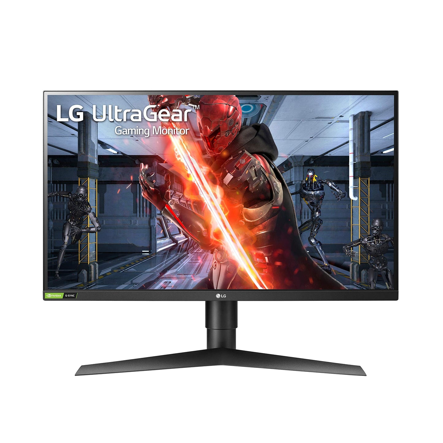 27GN750-B UltraGear Gaming Monitor 27 FHD (1920x1080) IPS Display, 1ms Response, 240HZ Refresh Rate, G-SYNC Compatibility, 3-Side Virtually Borderless Design, Tilt, Height, Pivot Stand - Black