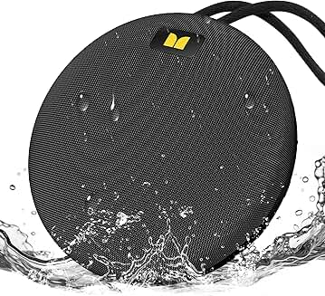 Waterproof Bluetooth Portable Speaker with Stereo Pairing