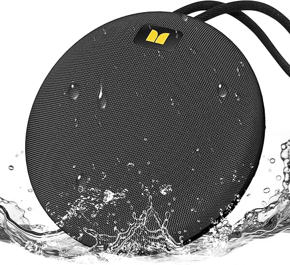 Waterproof Bluetooth Portable Speaker with Stereo Pairing