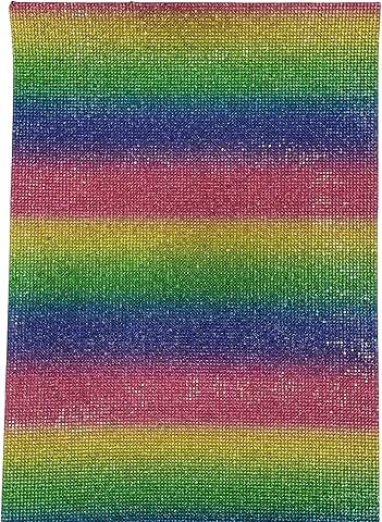 Self-adhesive crystal rhinestone sheet, 40cm x 24cm