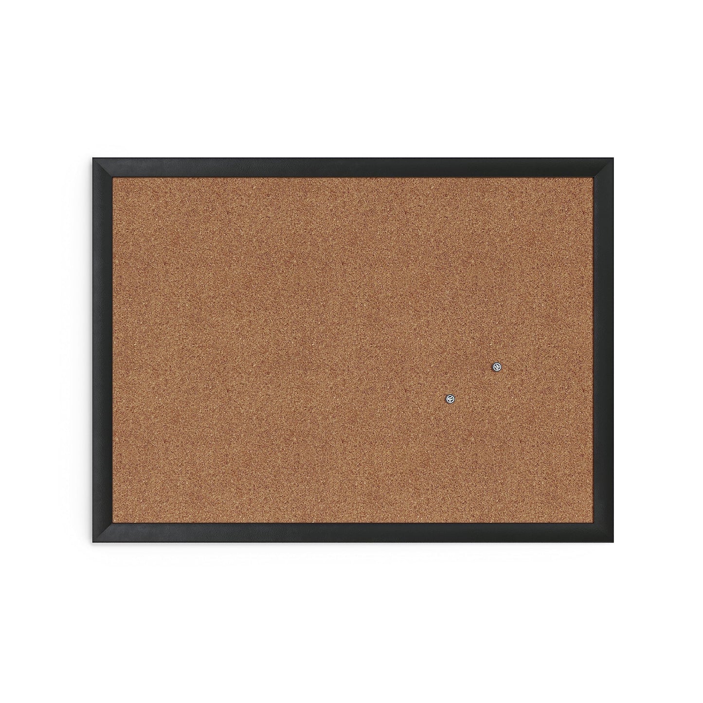 Black Wood Frame Cork Bulletin Board 17x23