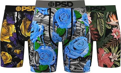 Men's 7-Inch Breathable Boxer Briefs Pack