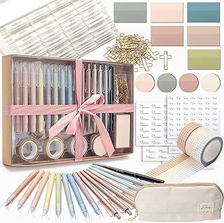 Bible Journaling Set with Highlighters and Tabs