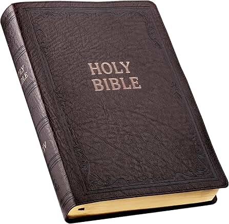 Super Giant Print Red Letter Bible with Ribbon Marker