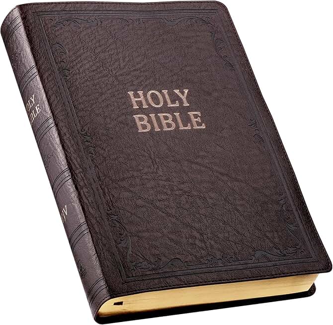 Super Giant Print Red Letter Bible with Ribbon Marker